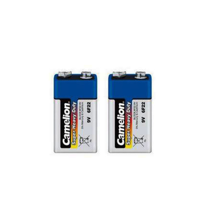 باتری کتابی کملیون مدل 9V 6F22 مجموعه 2 عددی