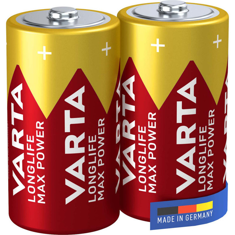 باتری C وارتا مدل Longlife Max Power بسته دو عددی