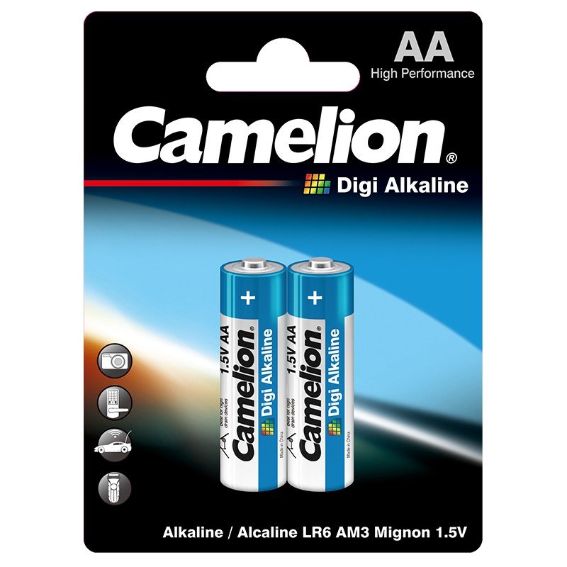 باتری قلمی کملیون مدل  Digi Alkaline بسته دو عددی