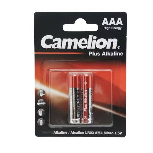 باتری نیم قلمی کملیون مدل Plus Alkaline بسته 2 عددی