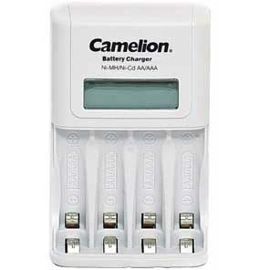 شارژر باتری کملیون مدل BC-1012 چهار عددی با مانیتور LCD