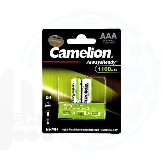 باتری نیم قلمی کملیون مدل ACCU-1100mAh بسته ۲ عددی
