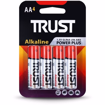 باتری قلمی تراست آلکالاین بسته 4 عددی
