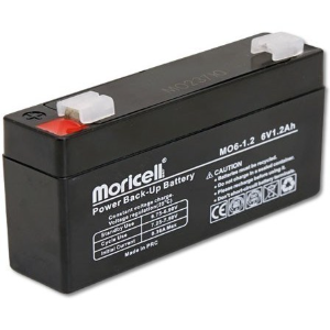 باتری سیلد اسید 6 ولت 1.2 آمپر ساعت موریسل (Moricell) - خشک (VRLA)