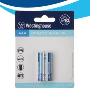 باتری نیمقلمی وستینگ هاوس مدل Dynamo Alkaline (سایز AAA)