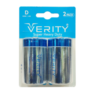 باتری بزرگ (سایز D) وریتی مدل SUPER HEAVY DUTY – بسته ۲ عددی