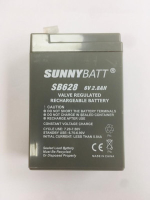 باتری سیلد اسید ۶ ولت ۲.۸ آمپر سانی بت (Sunny Bat)