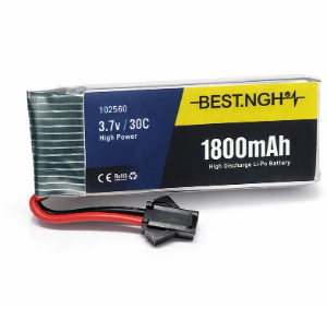 باتری لیتیوم پلیمر پروازی BEST NGH مدل 102560 – ظرفیت 1800mAh با نرخ دشارژ 30C