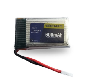 باتری لیتیوم پلیمر پروازی BEST مدل 802540 – ظرفیت 600 میلی‌آمپر (3.7 ولت)