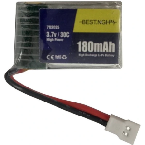 باتری لیتیوم پلیمر پروازی BEST NGH مدل 702025 – ظرفیت 180 میلی‌آمپر (3.7 ولت) سری High Power