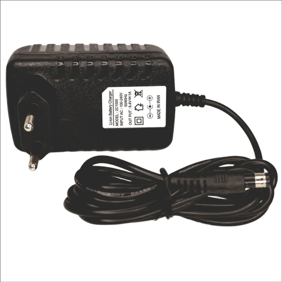 شارژر باتری لیتیوم یون - پلیمر 2 سل / 8.4V-1A -DIPOLE