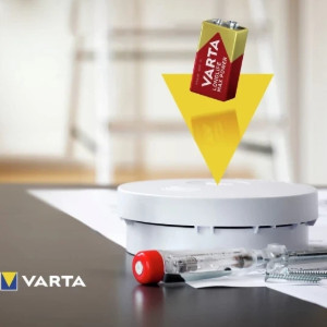 باتری کتابی ۹ ولت وارتا (Varta) مدل Longlife Max Power (آلکالاین)